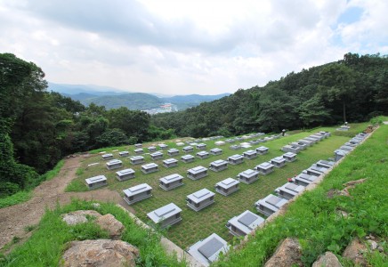 광릉추모공원 풍경